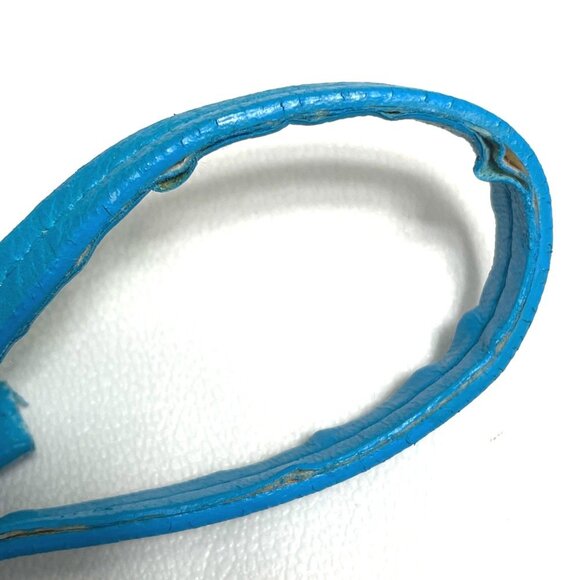 BOTTEGA VENETA Blue Intrecciato Pochette Shoulder Bag - Picture 10 of 15